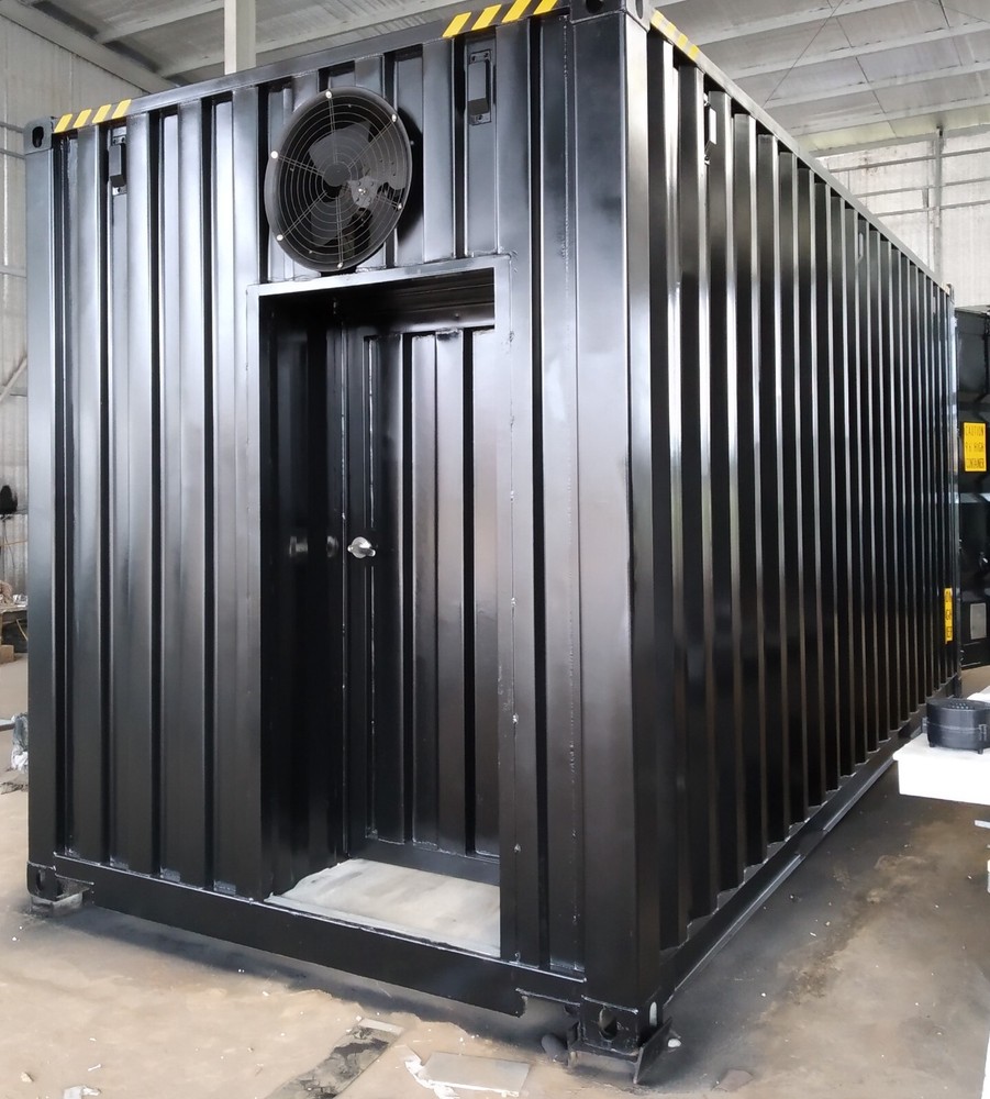 Video Screen Shipping Container