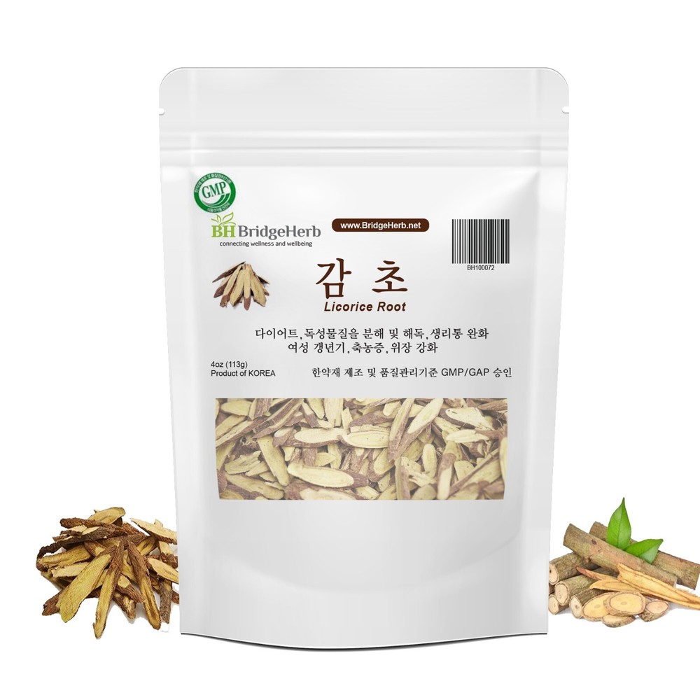 (Medicinal Korean Herb)  감초 (Licorice Root)(4oz/113g)
