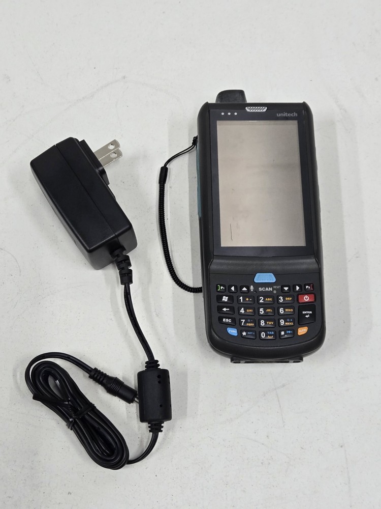 Unitech PA690 Mobile Computer w/ AC Adapter No USB Cable