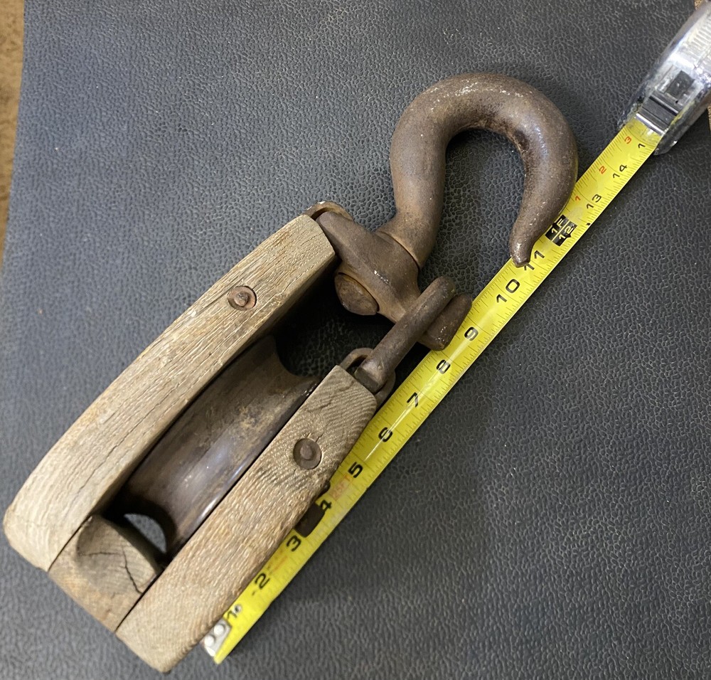antique block and tackle