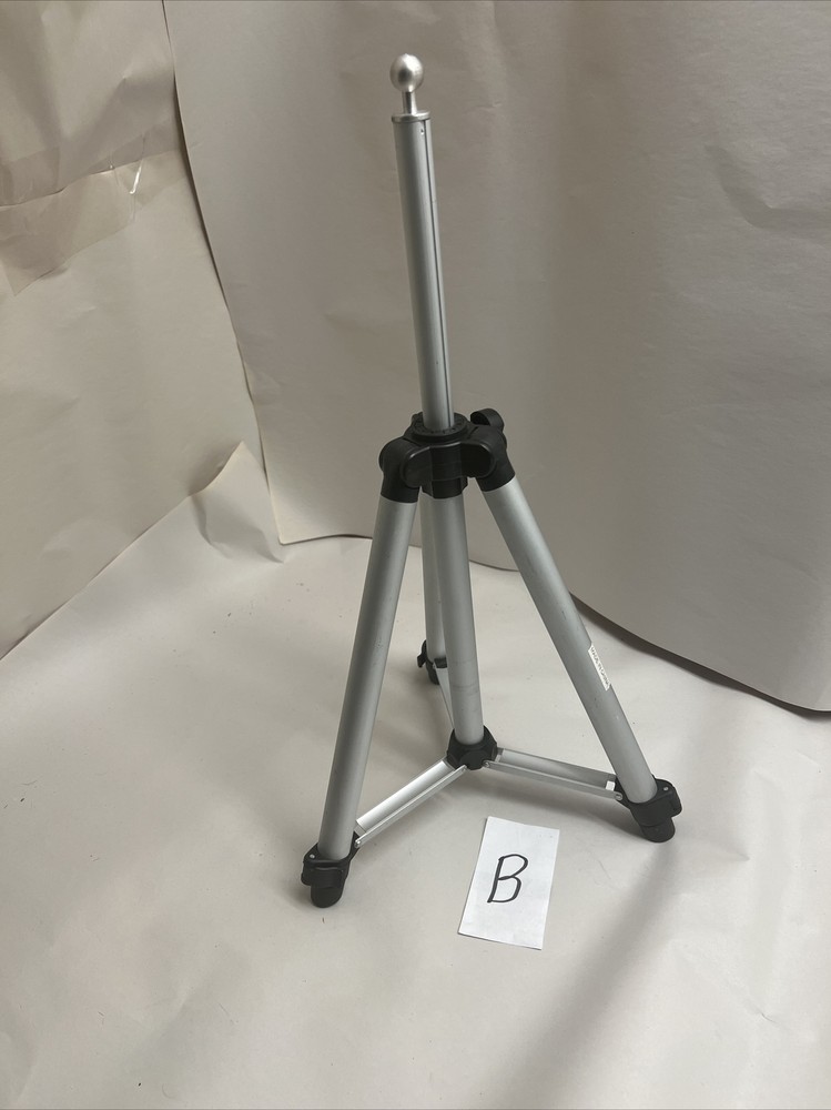 Adjustable Lite Weight Tripod Leveling Stand Crank Up Height Adjust