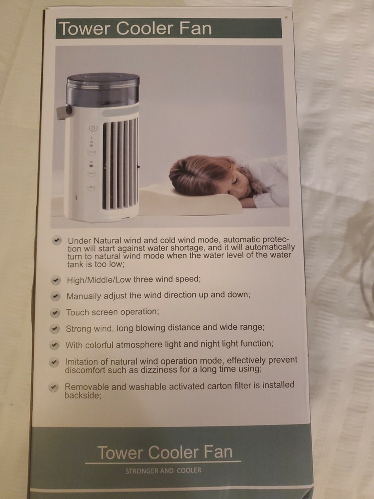 MaxRock tower cooler fan