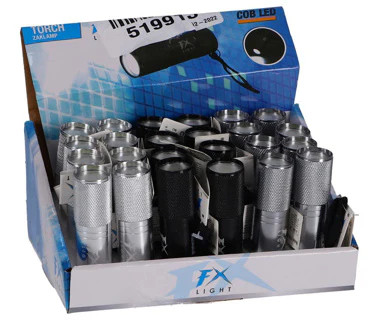 Flashlight Aluminium, 8cm