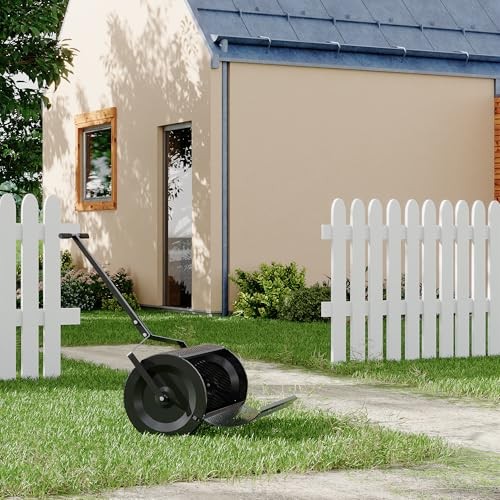 24-Inch All-Purpose Lawn Spreader – Time-Saving Solution for Rapid Compost,