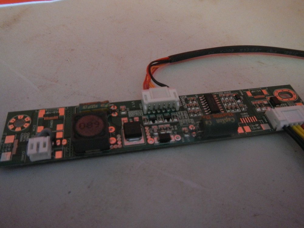 NEW CONTROL BOARD FOR 19" LCD 1920 X 360 IPS DISPLAY & REMOTE & CABLES BOARDS