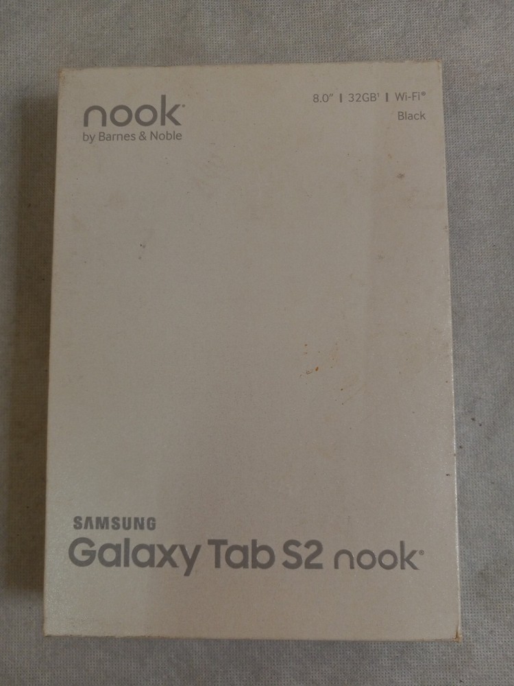 SAMSUNG Galaxy Tab S2 Nook EMPTY BOX ONLY