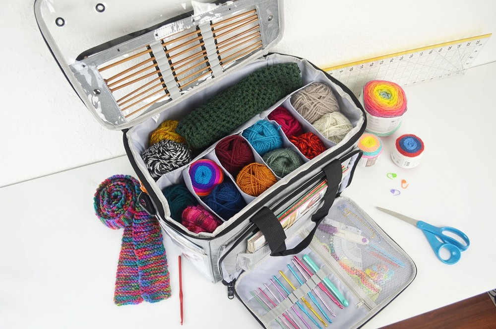 ArtBin Needleworks Grey Project Bag