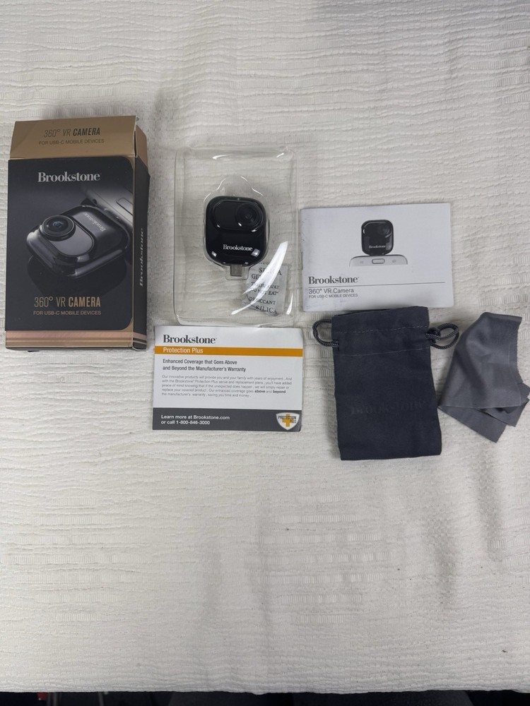 Brookstone 360 VR Camera For USB-C Mobile Devices