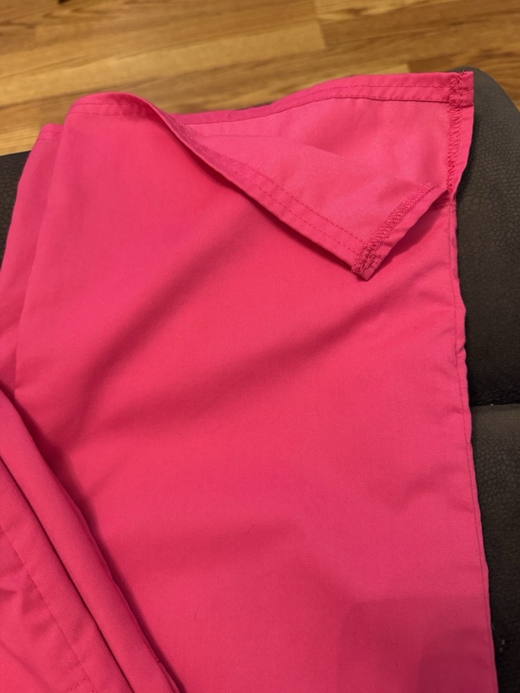Cherokee Workwear Revolution Scrub Set Medium Top Small Bottom Pink