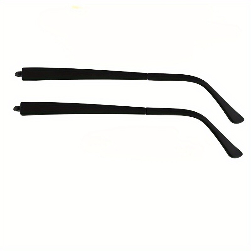 1 Pair Replacement Glasses Replacement Temple Arms Legs Frame Black 14cm