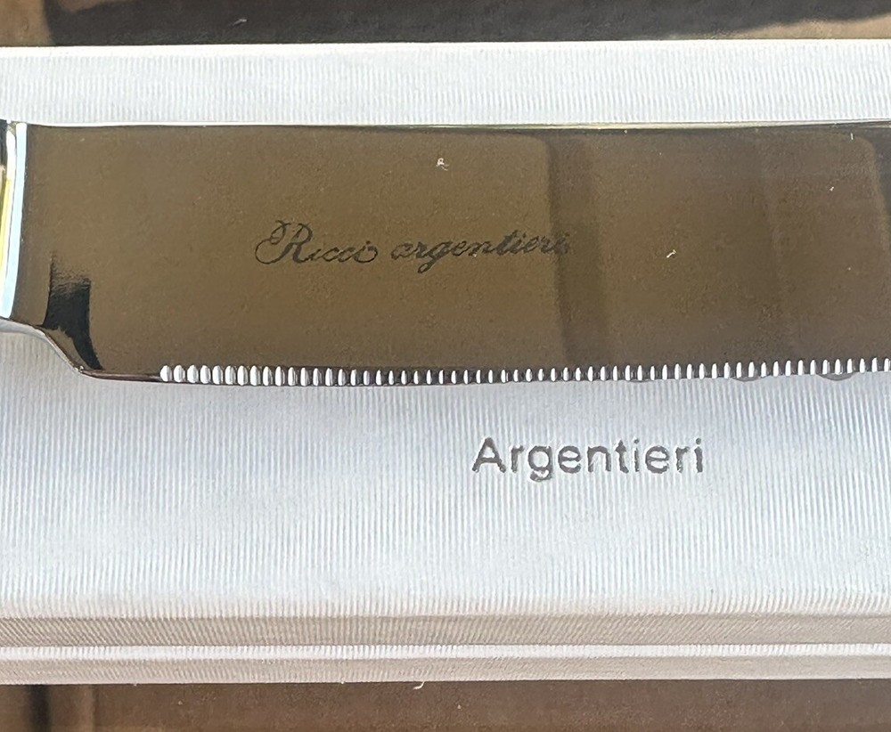 Ricci Argentieri Ascot Cake Knife