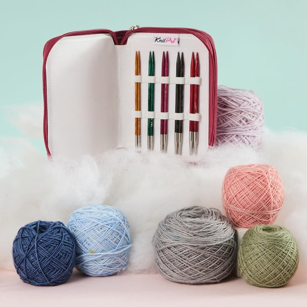 KnitPro Dreamz Starter Interchangeable Circular Needle Set 5" (13cm) | 5 US