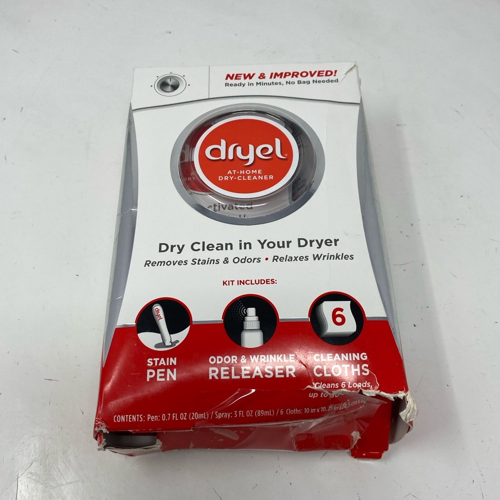Dryel At-Home Dry Cleaner Starter Kit, 6 Loads