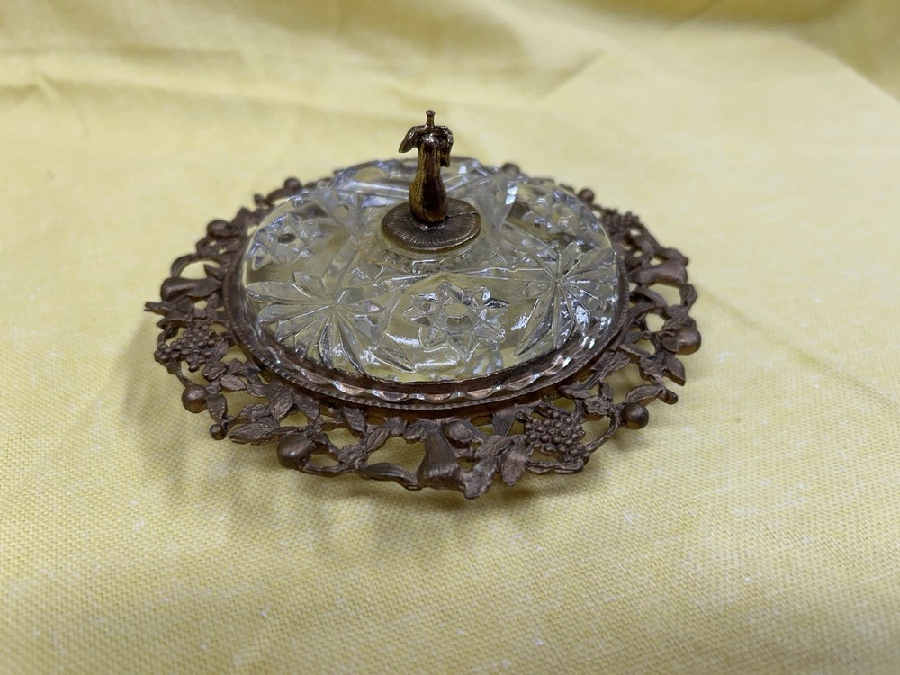 MCM Celeste Hollywood Regency Starburst Vanity Dish