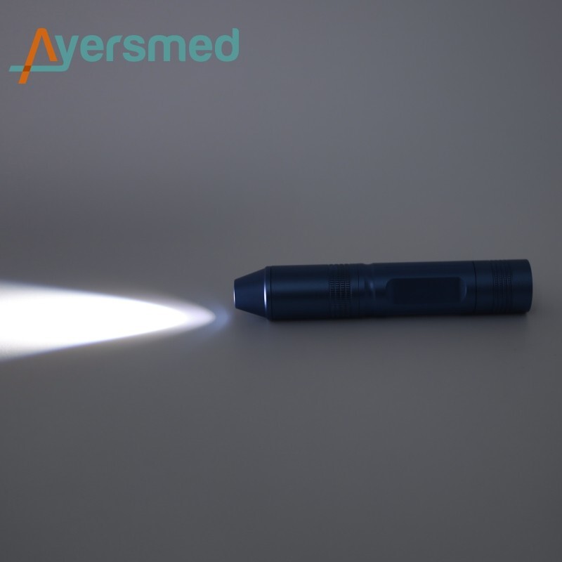 High-Brightness 10W LED Rechargeable Portable Endoscope Light Source for ENT