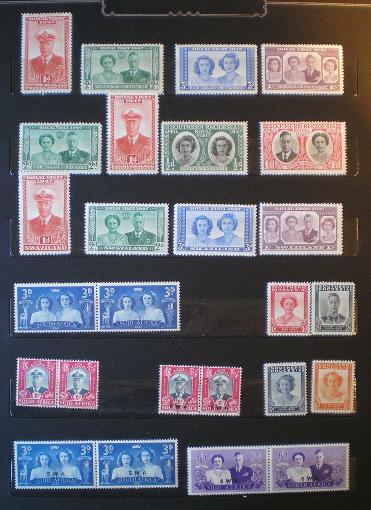 Some Brittish Colony Stamps