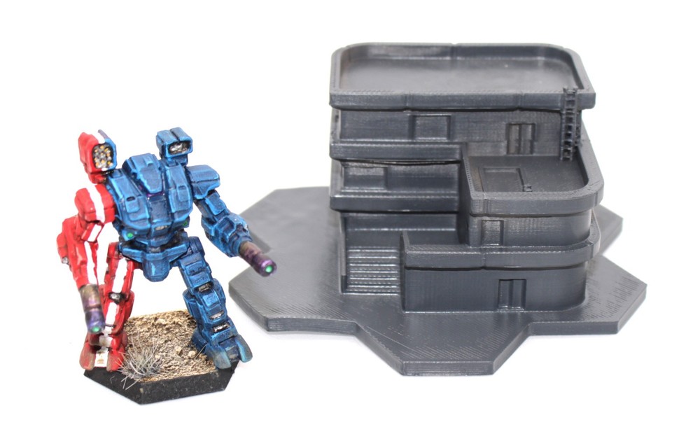 Battletech 6mm Scale Terrain Villa -3D Printed Comes Primed