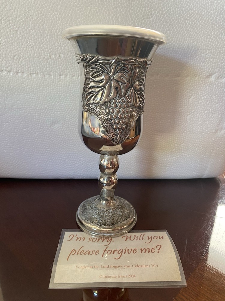 Chalice Silver Plated Personal Forgiveness Cup