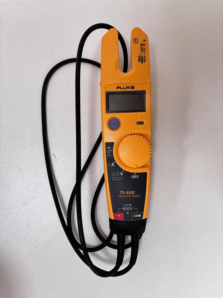 Fluke T5-600 Clamp Meter Continuity Current Electrical Tester