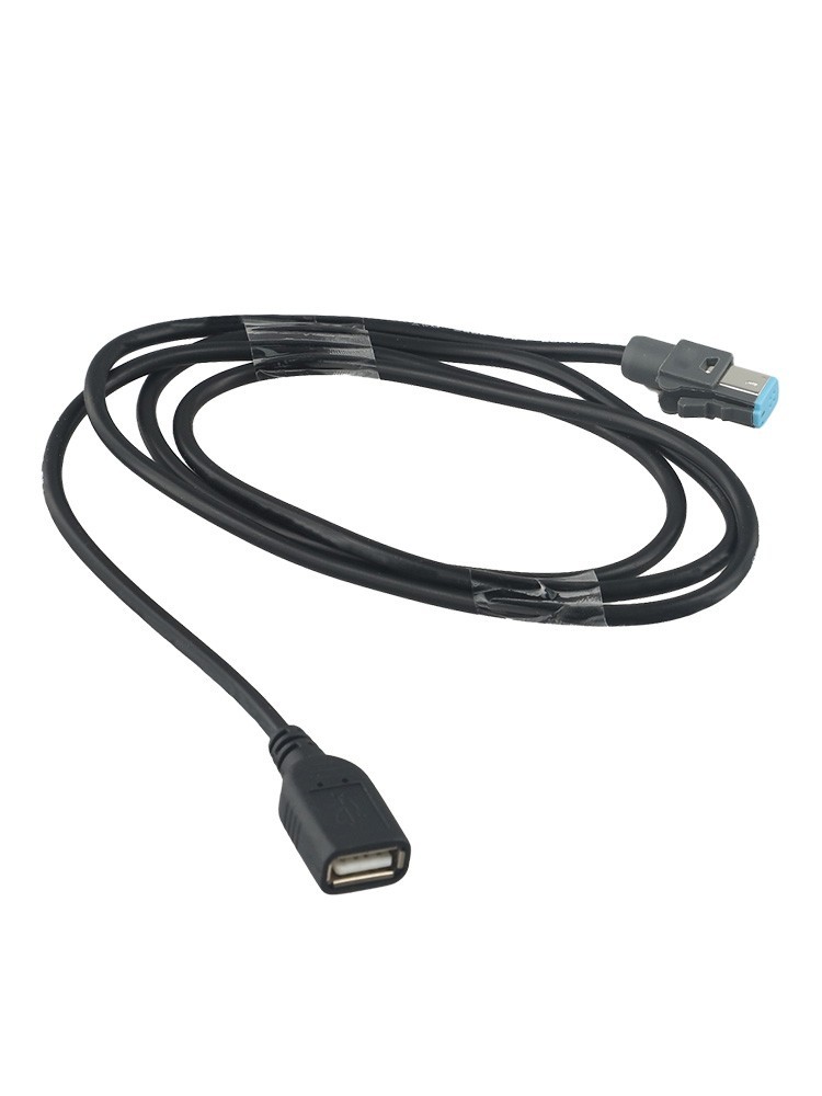 Direct Installation CD Audio Radio Player Cable 12V Voltage Easy To Use