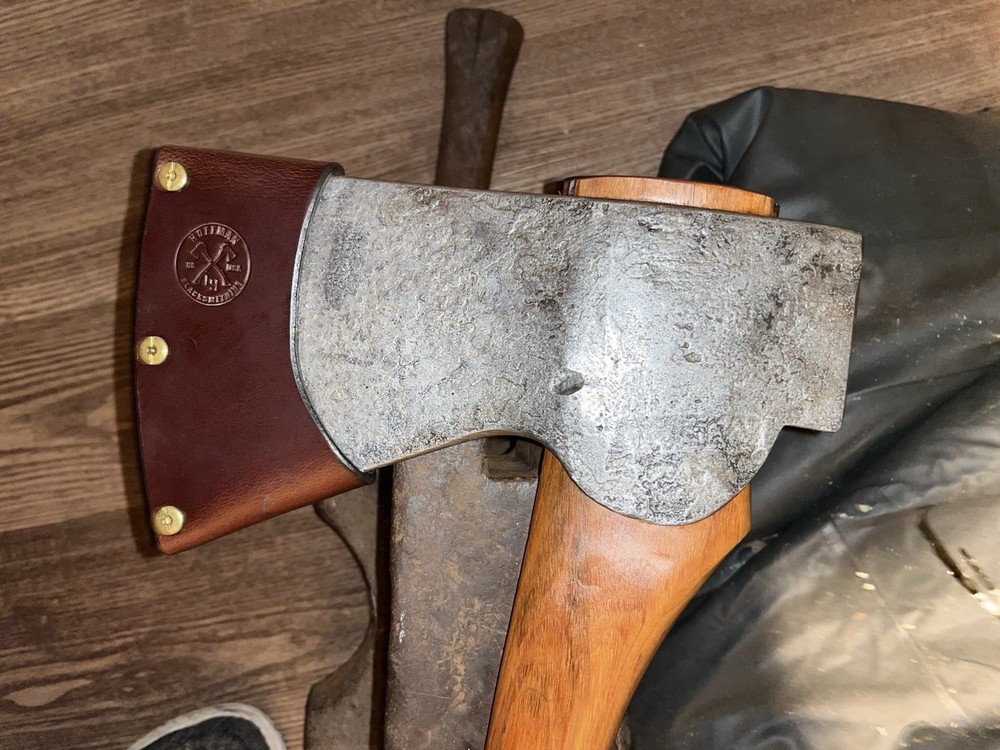 Liam Hoffman Blacksmithing farm axe