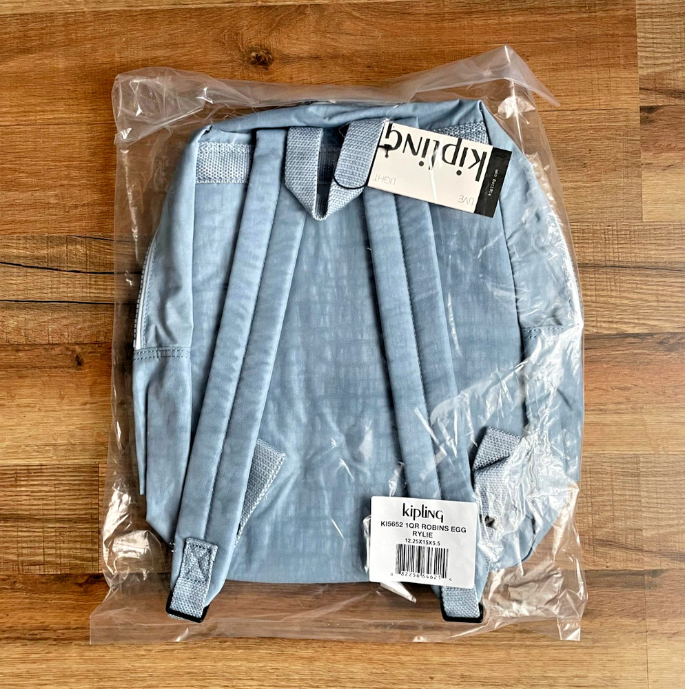 🔥 Kipling Rylie Backpack 🔥 Robins Egg - BRAND NEW!!