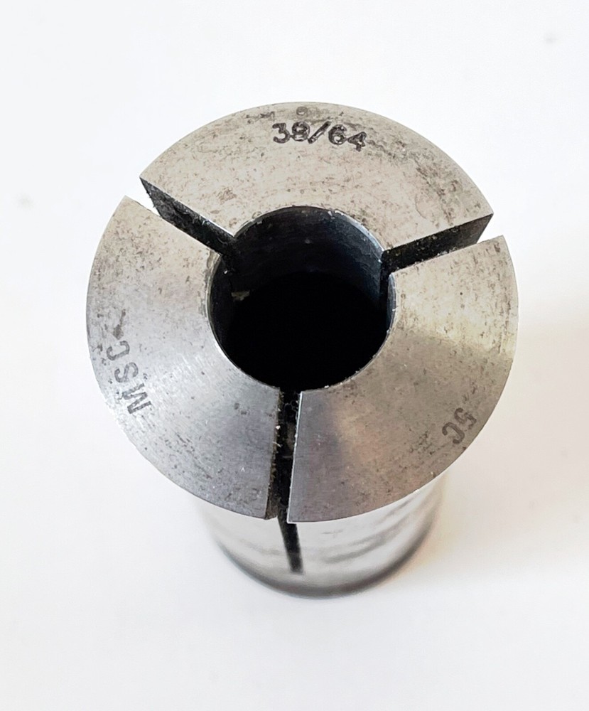 39/64" MSC 5C Round Collet External & Internal Threads .609375"