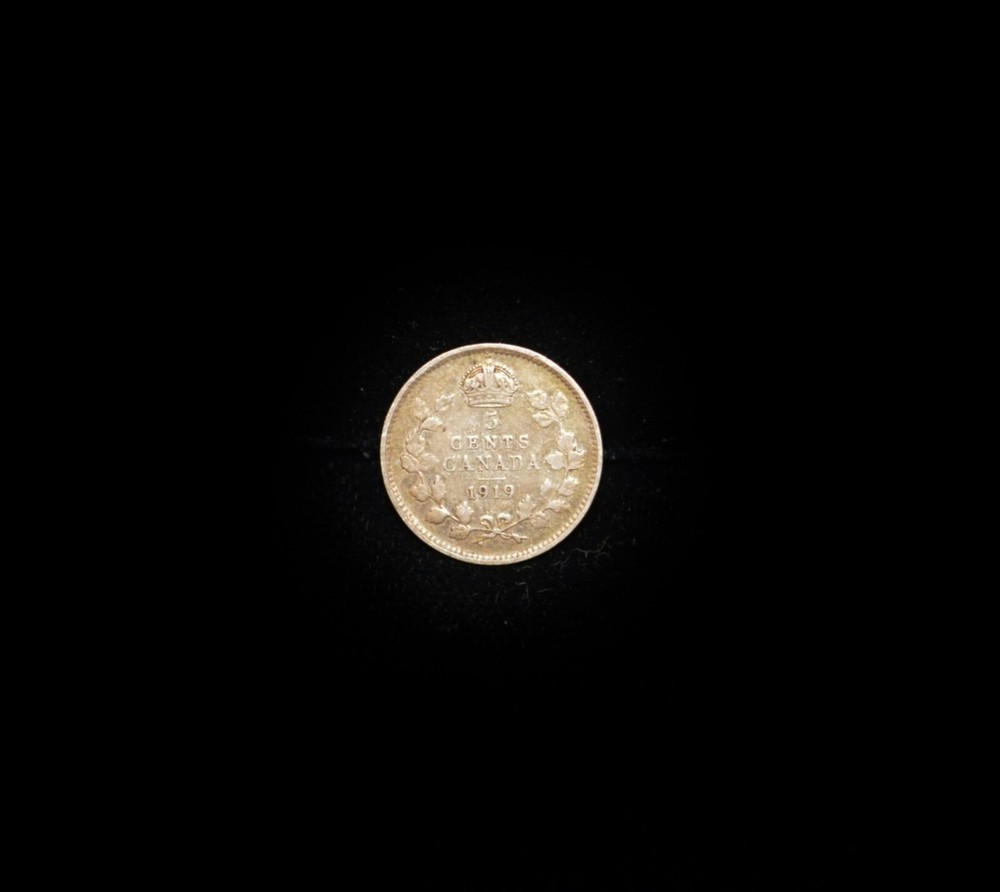 1919 Canada 5C KM 22 #CR11427