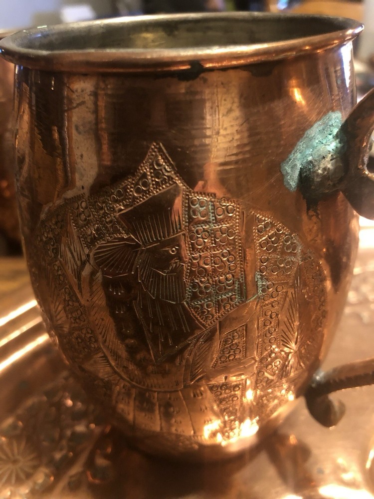 Nader Set - Hand hammered in 1950s Terran.