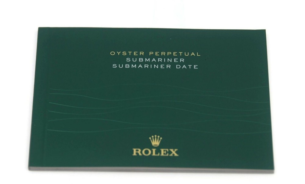 Rolex Submariner Date Booklet Manual Spanish 2014