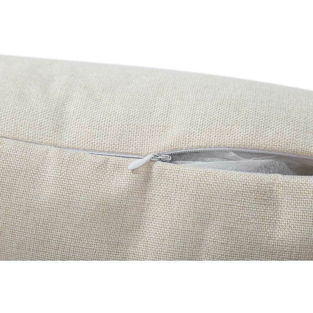 4Pcs 15.75" Sublimation square Blank Linen Polyester Pocket Pillow Case Cover