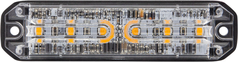Optronics SLL17AC1B Surface Mount Amber LED Warning Lights 72 adjustable modes