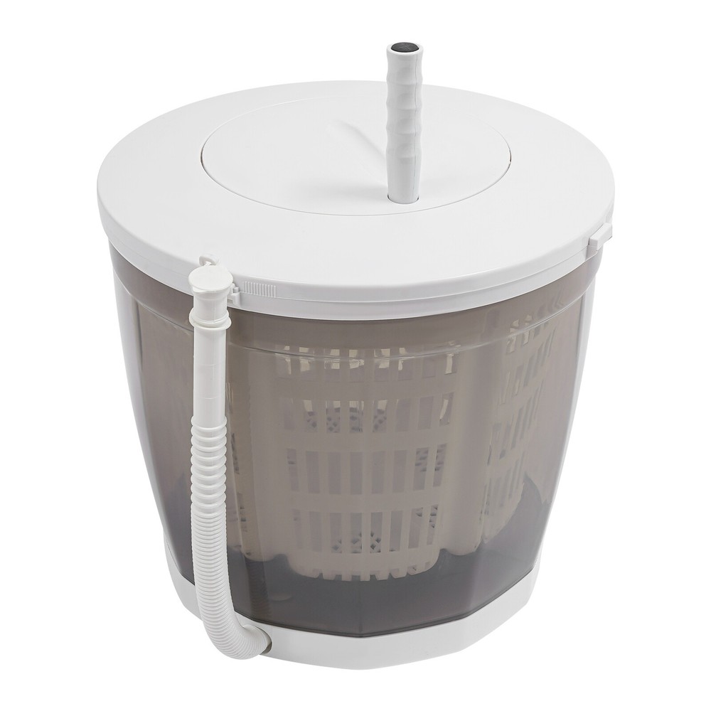 2-in-1 Mini Manual Portable Washing Machine with Spin Dryer Function