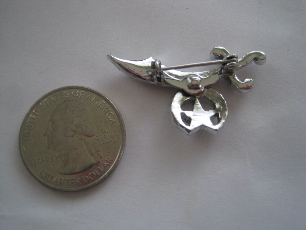 Masonic Sword Star Moon Pin