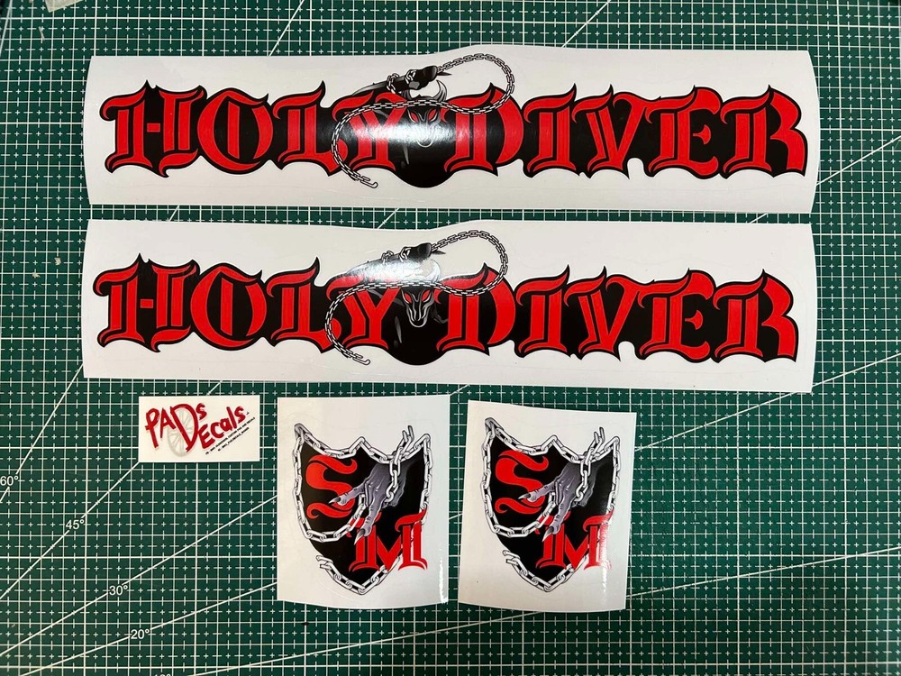 S&M Holy Diver frame decals