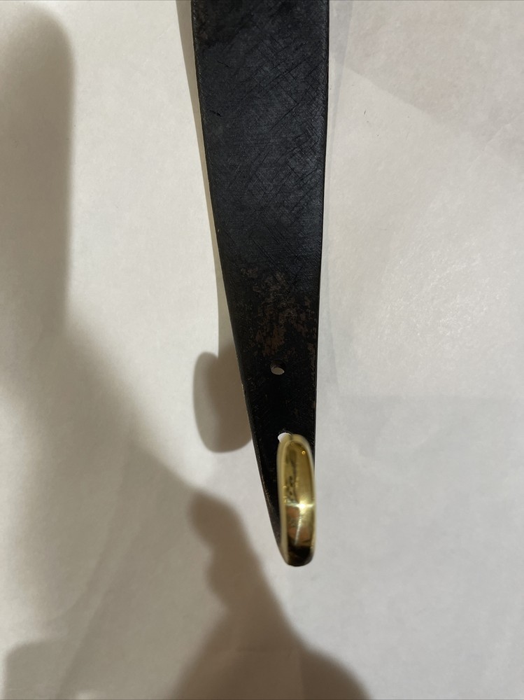 Carl Auböck Model #4327 Patinated Brass Hook New
