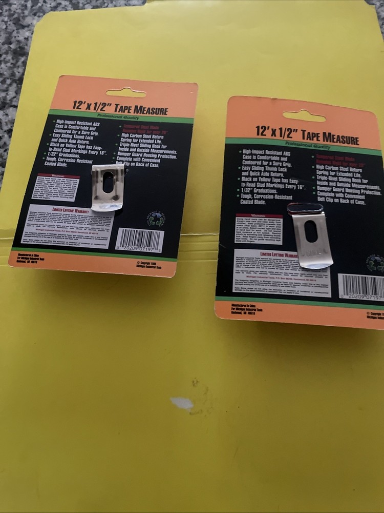 Neon Orange Tape Measure