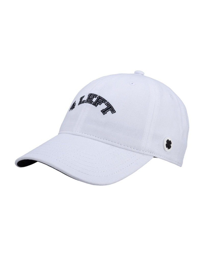 CMC Design 4 LEFT Men's Golf Hat Cap NEW White Adjustable