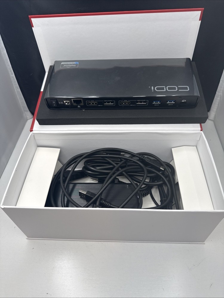 Codi A01200 Dual 4K Universal Docking Station