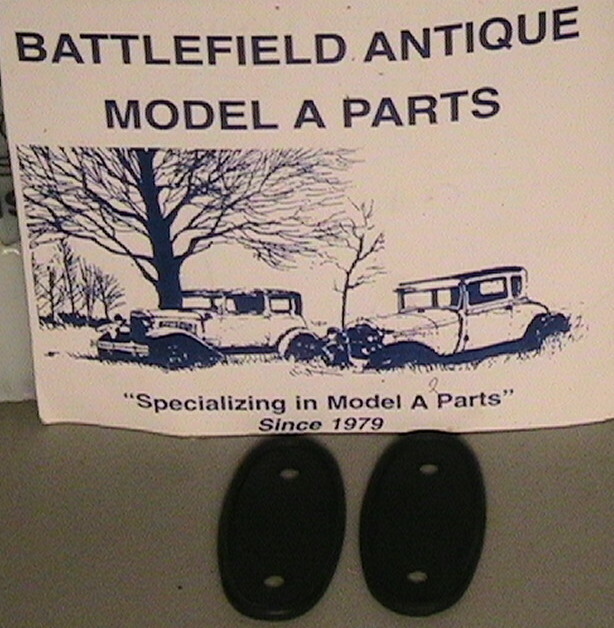1928-1929 Model A Ford Rubber Headlight Bar Mounting Pads