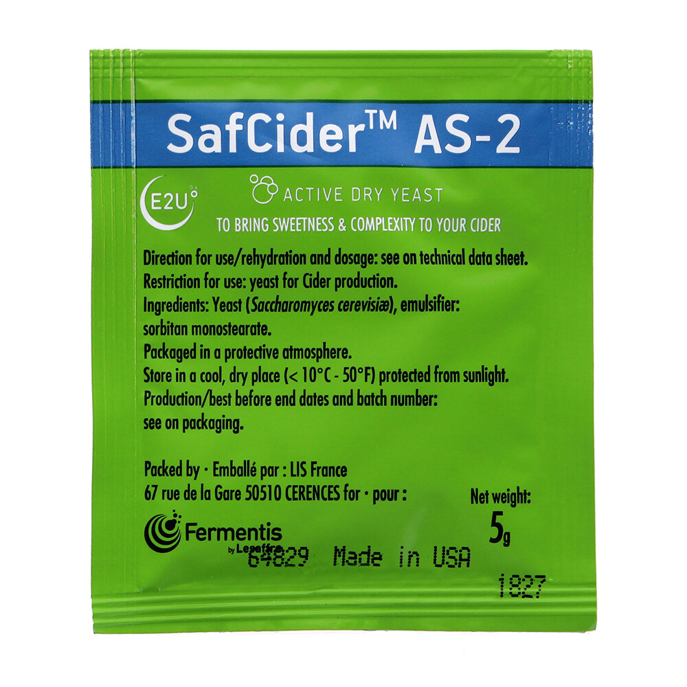 Fermentis SafCider™ AS-2 (5g)