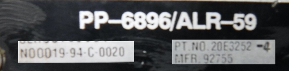 PP-6896/ALR-59 UNTESTED COND. FREE SHIPPING