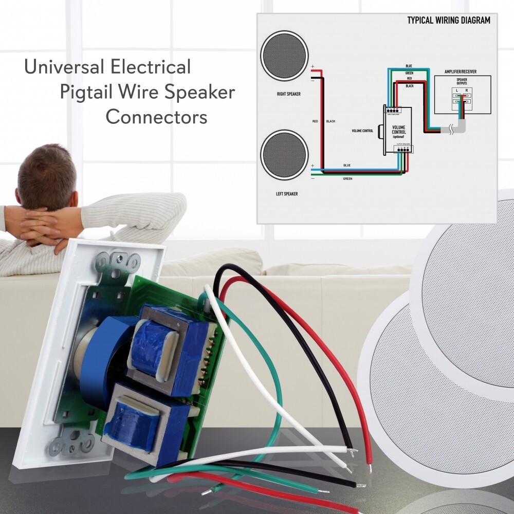 Pyle Wall Mount Volume Control Rotary In-Wall Speaker Knob PVC1