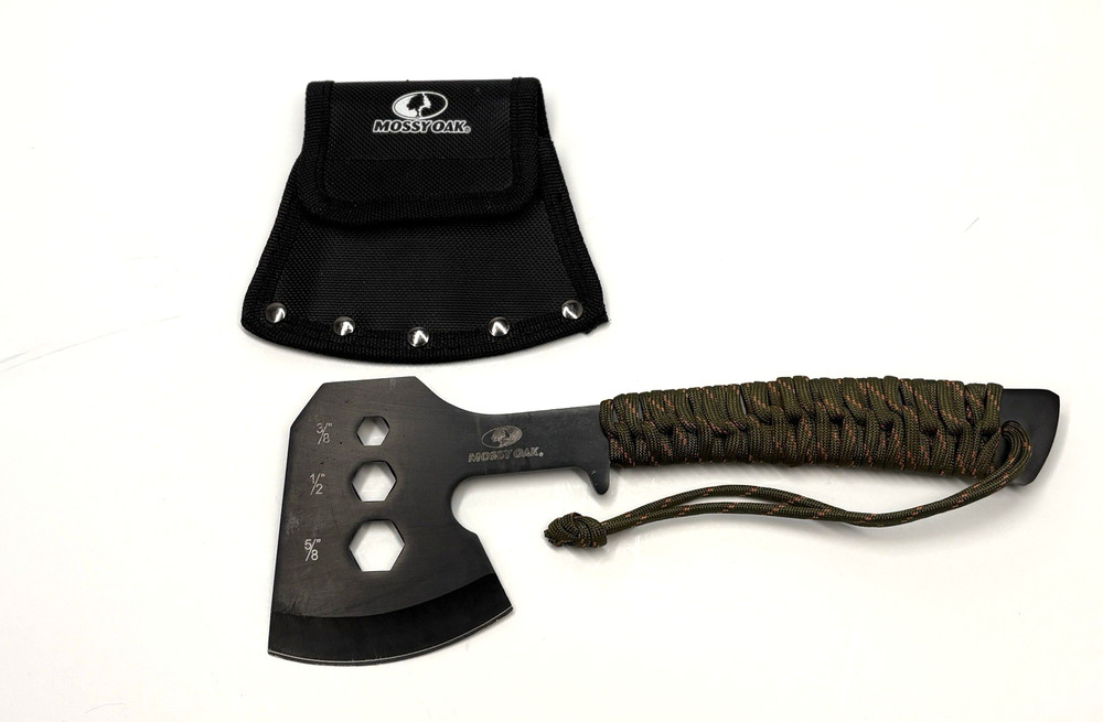 Mossy Oak Hatchet with Sheath