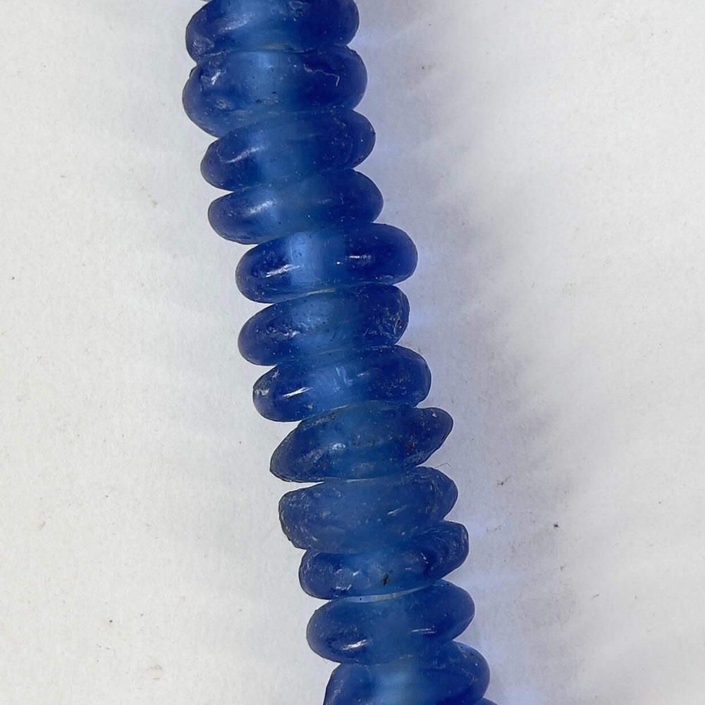 Ghana Annular Blue Trade Beads