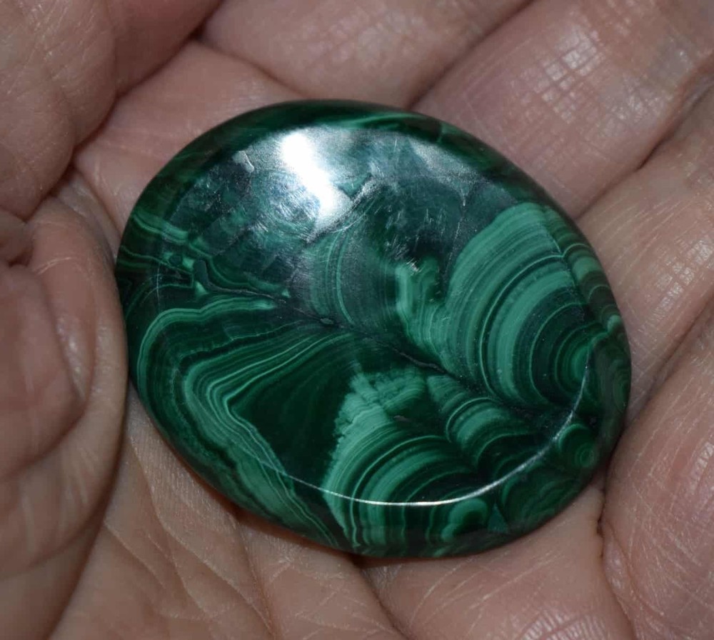 Malachite Worry Stone #5