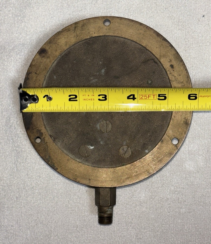 Crosby Brass Pressure Gauge