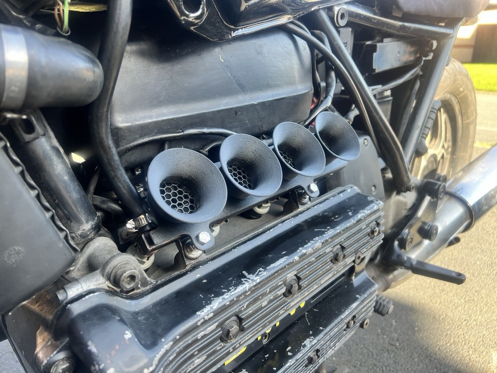 BMW K100 DECORATIVE VELOCITY STACK STYLE INTAKE COVER