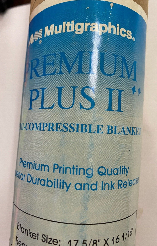 Premium Plus II Offset Blanket for Multigraphics 1850/1860 Offset Press
