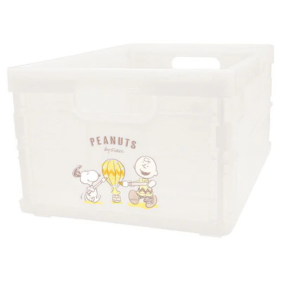 Snoopy & Charlie Brown Clear Container